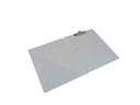 WO25888 - Pvc A4 White Clipboard Folder